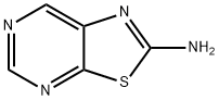 噻唑[5,4-D]嘧啶-2-胺 结构式