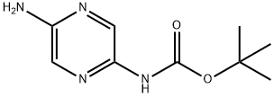 tert-Butyl (5-aMinopyrazin-2-yl)carbaMate Struktur