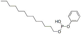 Phosphorous acid, phenyl tridecyl ester Structure