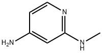 N2-METHYLPYRIDINE-2,4-DIAMINE 结构式