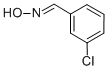 3-CHLOROBENZENECARBALDEHYDE OXIME 结构式