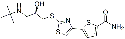 (-)-R-Arotinolol 结构式
