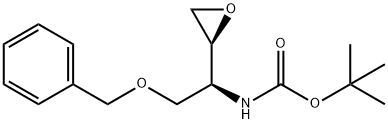 ERYTHRO-N-BOC-O-BENZYL-L-SERINE EPOXIDE Structure