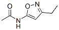 Acetamide, N-(3-ethyl-5-isoxazolyl)- (9CI) 结构式