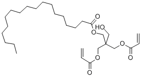 季戊四醇二丙烯酸单硬脂酸酯, 92092-01-8, 结构式