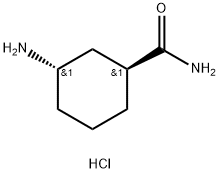 trans-3-AMinocyclohexanecarboxaMide hydrochloride, 97% Struktur