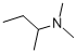 N,N-ジメチル-2-ブタンアミン 化学構造式