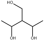 3-(ヒドロキシメチル)-2,4-ペンタンジオール 化学構造式