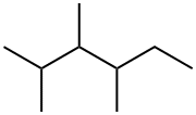 2,3,4-TRIMETHYLHEXANE Structure