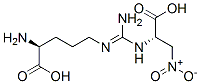 N(3)-(1-carboxy-2-nitroethyl)arginine Structure
