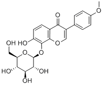 4'-methoxypuerarin Struktur