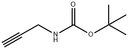 プロパルギルカルバミド酸tert-ブチル 化学構造式