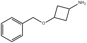 3-(ベンジルオキシ)シクロブタンアミン 化学構造式