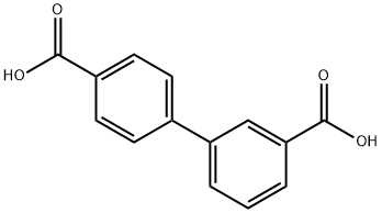 4-(3-Carboxyphenyl)benzoic acid Struktur