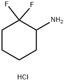 2,2-DIFLUOROCYCLOHEXANAMINE HYDROCHLORIDE Structure