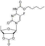 Capecitabine-2',3'-cyclic Carbonate Struktur