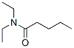 N,N-diethylpentanamide 化学構造式
