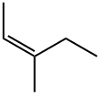 顺-3-甲基-2-戊烯 结构式