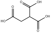 1,1,2-ETHANETRICARBOXYLIC ACID Struktur