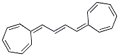 (E)-1,4-Bis(1,3,5-cycloheptatrien-7-ylidene)-2-butene Struktur