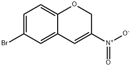 6-bromo-3-nitro-2H-chromene Struktur