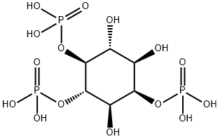 D-MYO-INOSITOL 2,4,5-TRISPHOSPHATE, HEXAAMMONIUM SALT Struktur