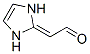 Acetaldehyde,  2-(1,3-dihydro-2H-imidazol-2-ylidene)- Struktur