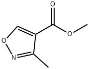 4-Isoxazolecarboxylicacid,3-methyl-,methylester(9CI) Struktur