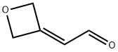 2-(オキセタン-3-イルジエン)アセトアルデヒド 化学構造式