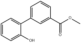 2-羟基-[1,1-联苯]-3-羧酸甲酯 结构式