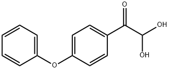 4-PHENOXYPHENYLGLYOXAL HYDRATE Struktur