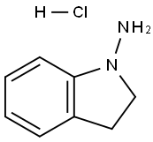 INDOLIN-1-AMINEHYDROCHLORIDE
 Structure