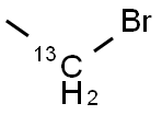溴乙烷-1-13C,92276-91-0,结构式
