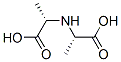 L-Alanine, N-(1-carboxyethyl)-, (S)- (9CI) Structure
