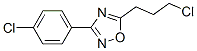 3-(4-CHLOROPHENYL)-5-(3-CHLOROPROPYL)-1,2,4-OXADIAZOLE Structure