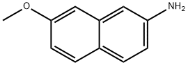 2-氨基-7-甲氧基萘, 92287-46-2, 结构式