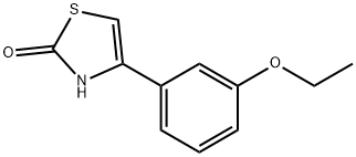 4-(3-ETHOXYPHENYL)-2(3H)-THIAZOLONE Structure