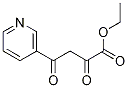 ethyl nicotinoylpyruvate Struktur