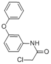 2-氯-N-(3-苯氧基苯基)乙酰胺 结构式