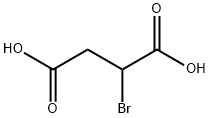 2-ブロモブタン二酸 化学構造式
