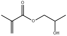 甲基丙烯酸2-羟基丙酯,923-26-2,结构式