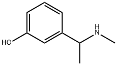 Phenol,3-[1-(methylamino)ethyl]- Structure