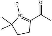 Ketone, 5,5-dimethyl-1-pyrrolin-2-yl methyl, 1-oxide (7CI) Structure