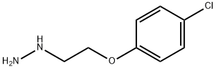 [2-(4-CHLOROPHENOXY)ETHYL]HYDRAZINE Structure