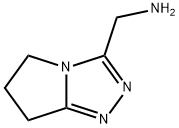 1-(6,7-二氢-5H-吡咯【2,1-C】[1,2,4]三唑-3-甲胺, 923156-44-9, 结构式