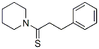 Piperidine,  1-(3-phenyl-1-thioxopropyl)-  (9CI) 结构式