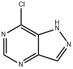 7-クロロ-1H-ピラゾロ[4,3-D]ピリミジン 化学構造式