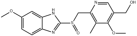 5-HYDROXY OMEPRAZOLE Structure