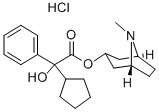tropine phenylcyclopentylglycolate 结构式