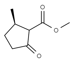 (2R)-2-甲基-5-氧环戊基甲酸甲酯 结构式